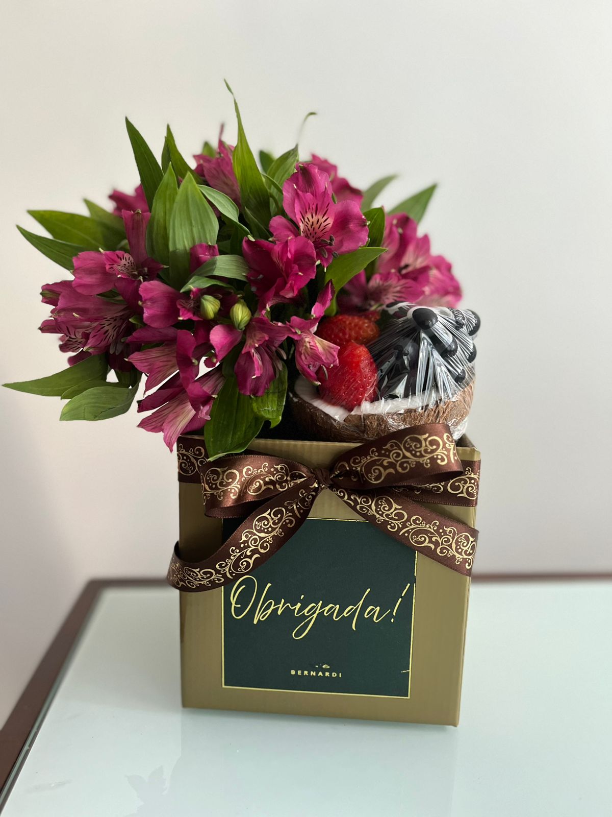 Box "Obrigada"